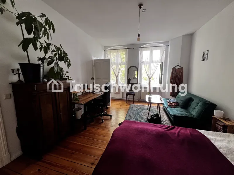 Tauschwohnung: Zwei Einzimmer-Wohnungen für eine größere Wohnung — photo 1